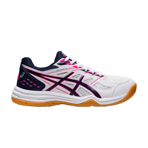 (GS) ASICS Upcourt 4 'White Peacoat Pink'