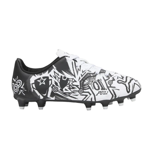 PUMA Christian Pulisic x Tacto 2 FG AG Big Kid 'CP10 Pack - White'