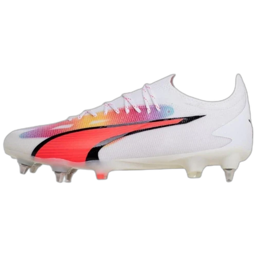 PUMA Ultra Ultimate SG Soft Ground Soccer Shoes Men's Red White