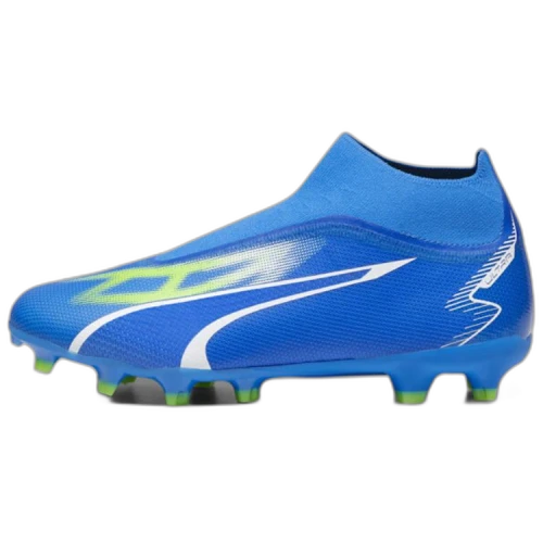 PUMA Ultra Match+ Laceless FG/AG 'Ultra Blue White Green'