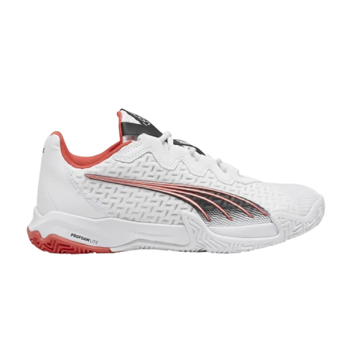 Puma Nova Elite White Active Red