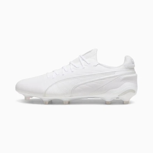 PUMA King Ultimate Abrasion Resistant Soccer Shoes Men's White