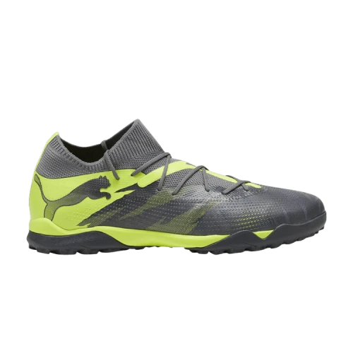Puma Future 7 Match Rush TT Strong Gray Cool Dark Gray Electric Lime