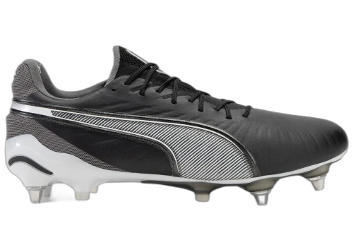 Puma King Ultimate MxSG Black White Cool Dark Grey