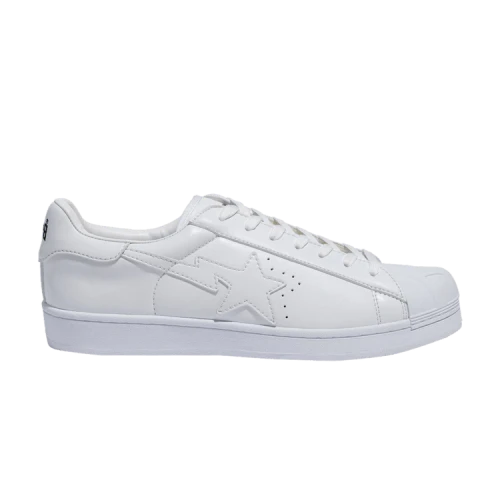 BAPE Skullsta Patent Big Tongue Ultra Low 'White'