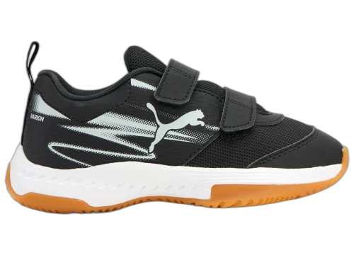 Puma Varion II V Jr Black Cool Light Gray Gum
