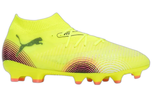 Puma Future 8 Pro FG/AG Jr Yellow Alert Black Sun Struck (GS)