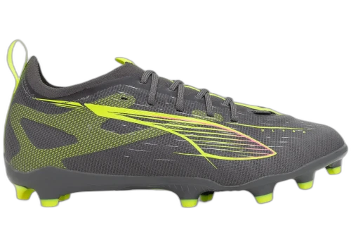 Puma Ultra 5 Pro FG/AG Jr Matte Aged Silver Yellow Alert Sun Struck (GS)