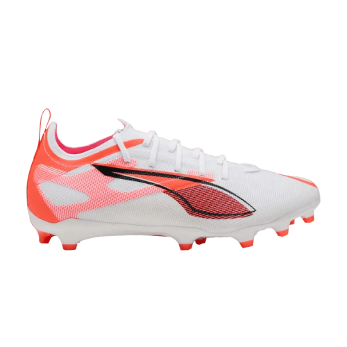 Puma Ultra 5 Match FG/AG White Black Glowing Red