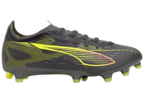 Puma Ultra 5 Match FG/AG Matte Aged Silver Yellow Alert Aged Silver