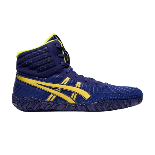 ASICS Aggressor 4 'Drive Blue Rich Gold'
