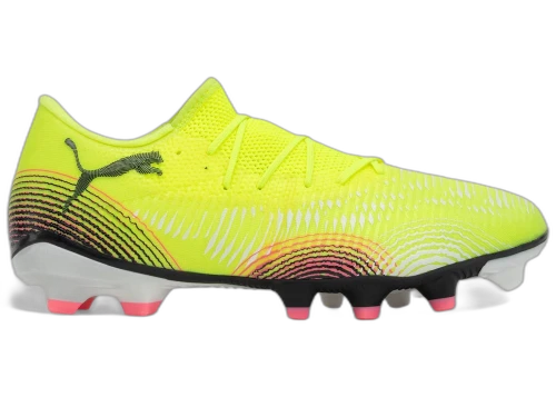 Puma Future 8 Match Low FG/AG Yellow Alert Black Sun Struck