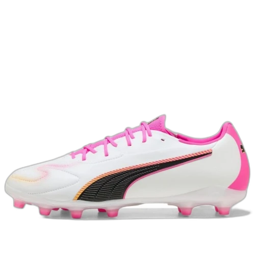 PUMA King 20 Match FG/AG 'White Poison Pink'