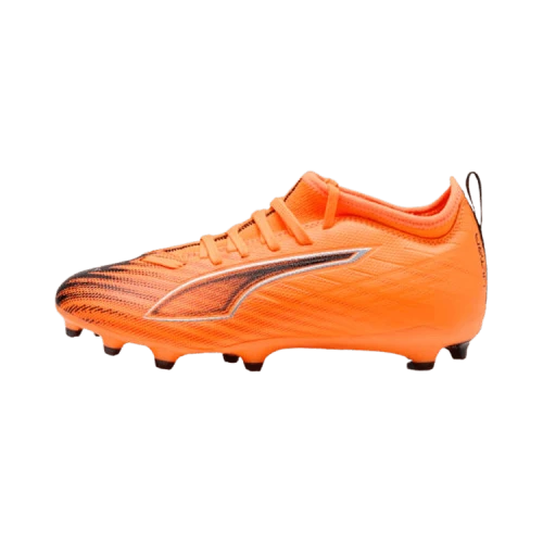Puma Ultra 6 Match Little Kid 'Heat Fire/Black/Glowing Red'