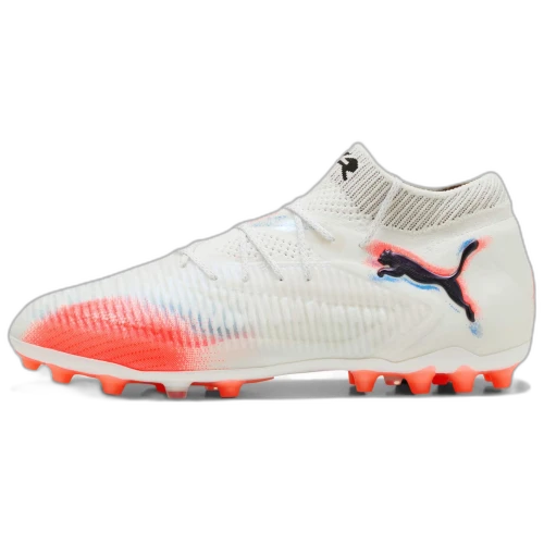 PUMA Future 8 Ultimate Soccer Shoes Unisex White Red
