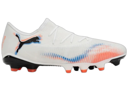 Puma Future 8 Match Low FG/AG White Black Glowing Red