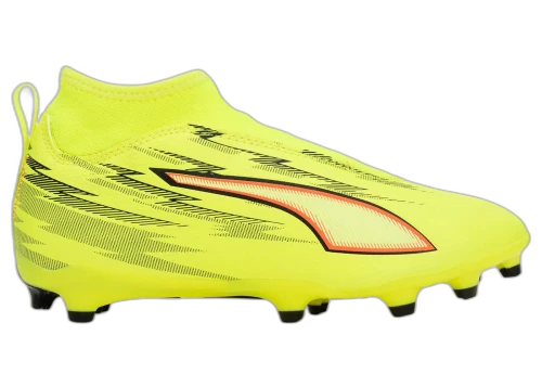 Puma Ultra 6 Match+ LL FG/AG Jr Yellow Alert Black Glowing Red Lime Squeeze (GS)