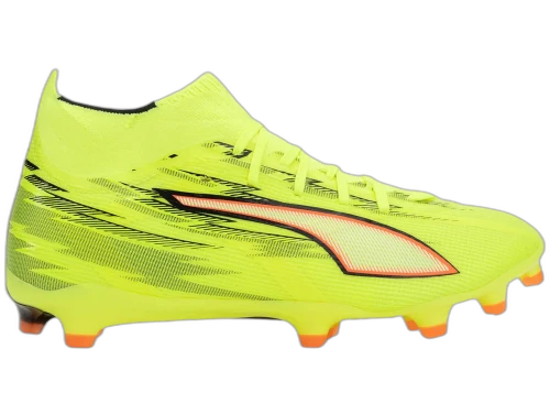 Puma Ultra 6 Match+ FG/AG Yellow Alert Black Glowing Red Lime Squeeze