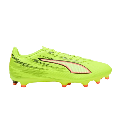 Puma Ultra 6 Play FG/AG Yellow Alert Black Glowing Red Lime Squeeze