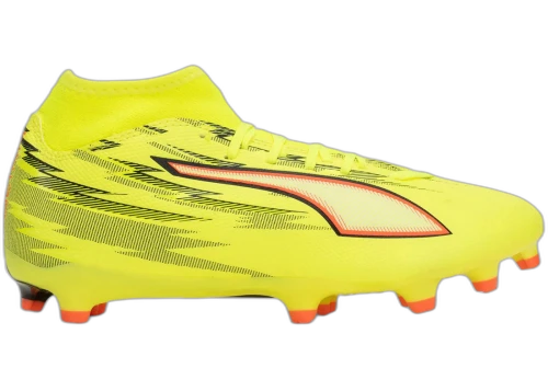 Puma Ultra 6 Play+ FG/AG Yellow Alert Black Glowing Red Lime Squeeze