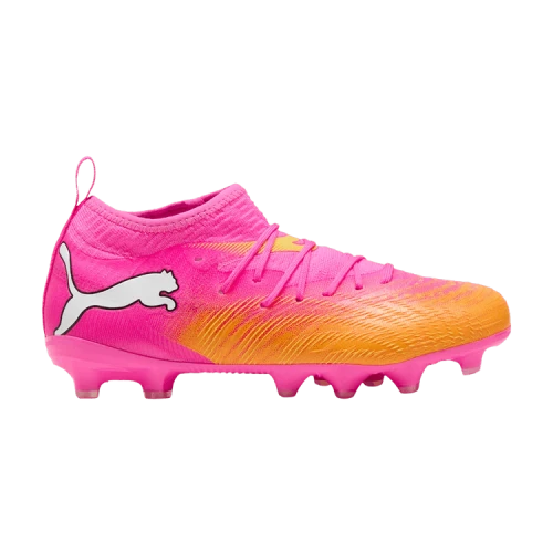 Puma Future 9 Match FG AG Big Kid 'Poison Pink Sun Stream'
