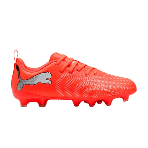Puma Future 9 Play FG/AG Jr Glowing Red White Black Silver (GS)