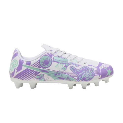 Christian Pulisic x Puma Ultra Legacy Big Kid 'White Purple Glimmer'