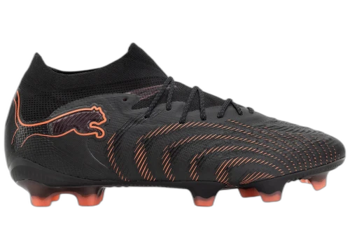 Puma Future 9 Ultimate FG Black Glowing Red