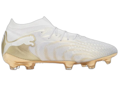 Puma Future 9 Ultimate FG White Metallic Gold