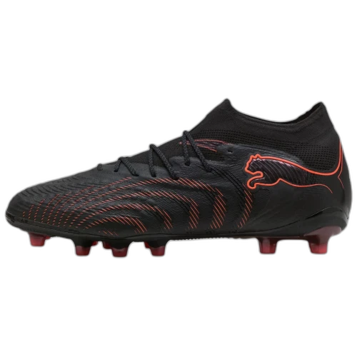 PUMA Future 9 Artificial Turf Soccer Shoes Men's Black Red