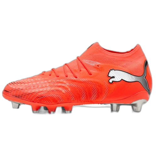 PUMA Future 9 AG Artificial Ground Artificial Turf Support Lightweight Soccer Shoes Women's Neon Red