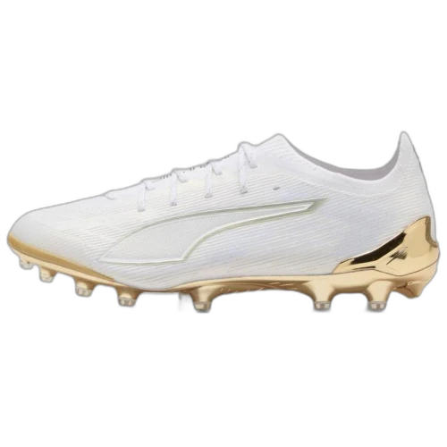 PUMA ULTRA 6 Support Soccer Shoes Unisex White Gold