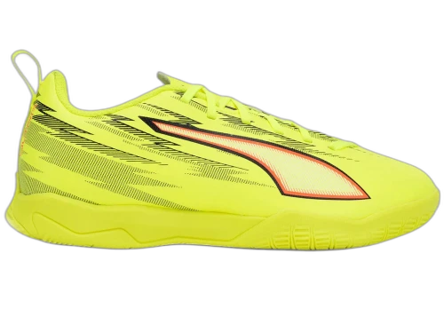 Puma Ultra 6 Play IT Jr Yellow Alert Black Glowing Red Lime Squeeze (GS)
