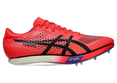 ASICS Metaspeed MD Flash Red Black
