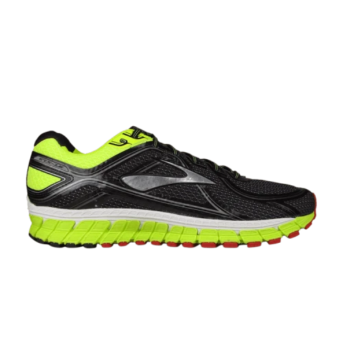 Brooks Adrenaline GTS 16 2E Wide 'Black Night Life High Risk Red'