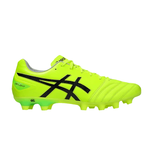 ASICS Natural Grass Abrasion Resistant Soccer Shoes Men's Yellow