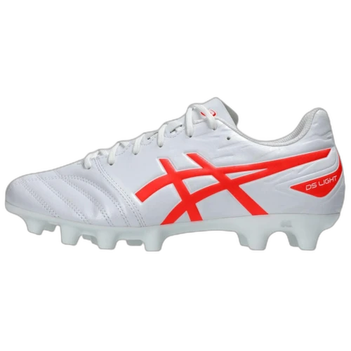 Asics DS Light Club Wide 'White Flash Red'