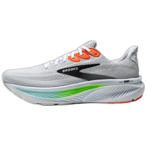 Brooks Ghost 17 Mesh, Textile Low top Running Shoes Men's Gray