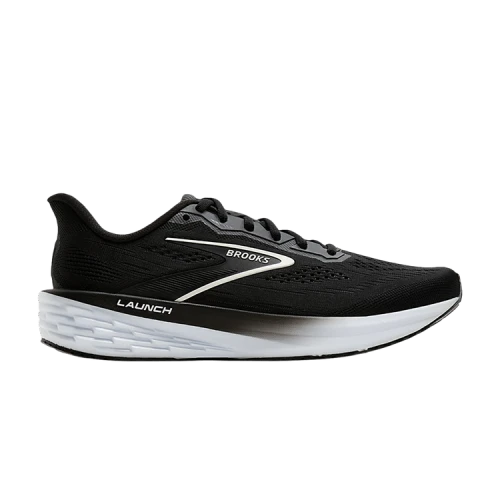 Brooks Launch 12 Black Grey White