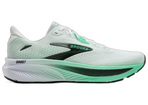 Brooks Ghost 18 White Spring Bud Spruce