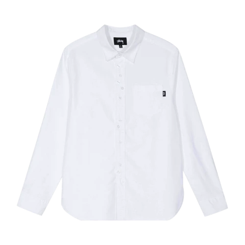 Stussy Crazy Button Oxford Shirt 'White'