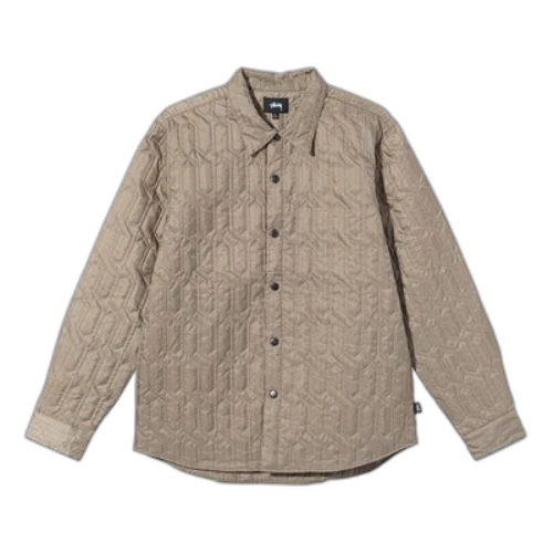 Stussy Long Sleeves Jacket Creamy White