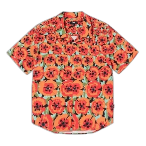 Stussy Poppy Shirt 'Orange'