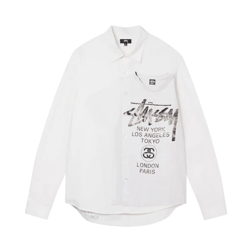 Stussy World Tour Shirt 'White'