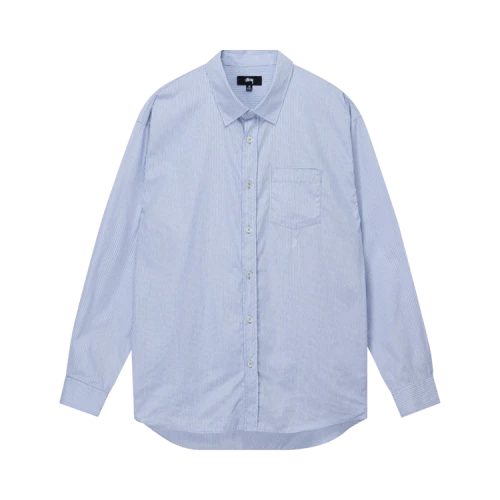 Stussy Classic Stripe Shirt 'Blue Stripe'