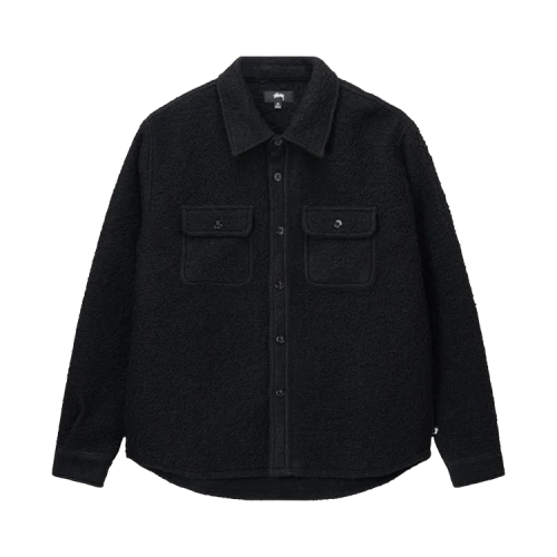 Stussy Casentino Wool CPO Shirt Black