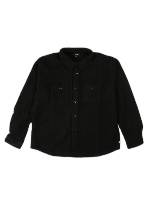 Stussy Casentino Wool CPO Shirt Black
