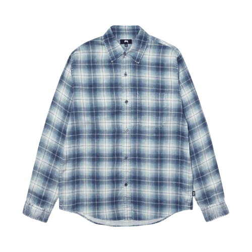 Stussy Matthew Printed Shirt 'Blue'