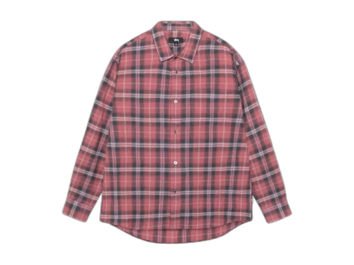 Stussy Beach Plaid Shirt (SS25) Red