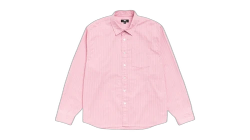Stussy Oxford Shirt Pink Stripe